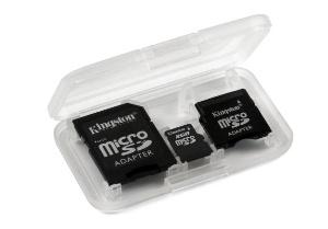 Kingston introduces dual adapter for 2GB microSD cards