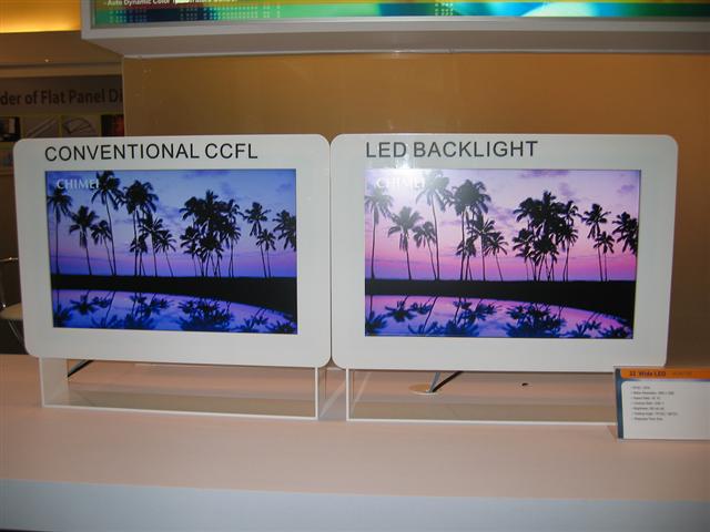 Chi Mei shows LED-based 22-inch LCD monitor prototype at Computex 2007