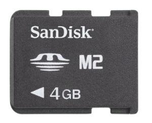 SanDisk 4GB Memory Stick Micro (M2) card now available for sale<br>