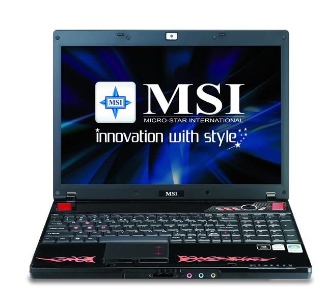 MSI GX600 notebook