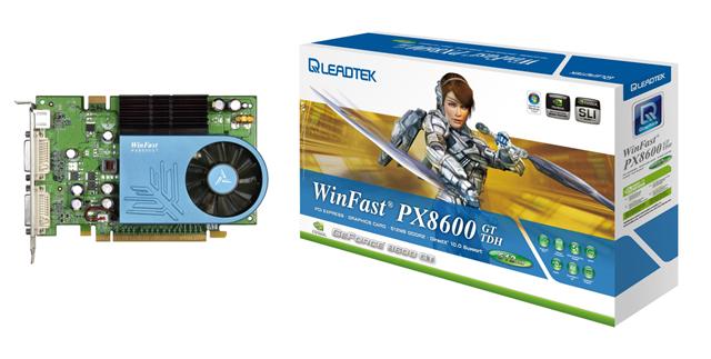 Leadtek WinFast PX8600 GT TDH 512MB graphics card