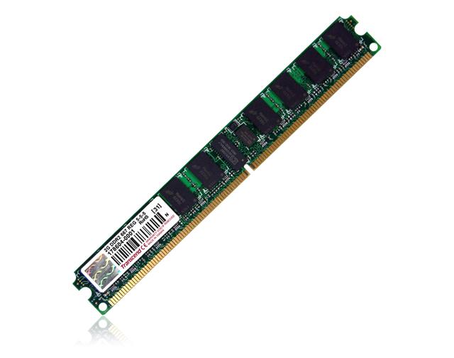 Transcend 2GB DDR2-667 VLP (very low profile) ECC registered memory modules