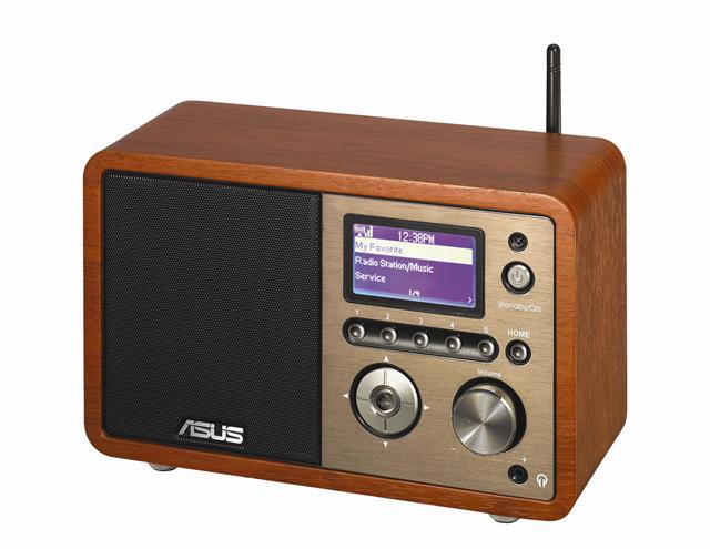 Asustek Internet Radio (AIR) with Wi-Fi and LAN support