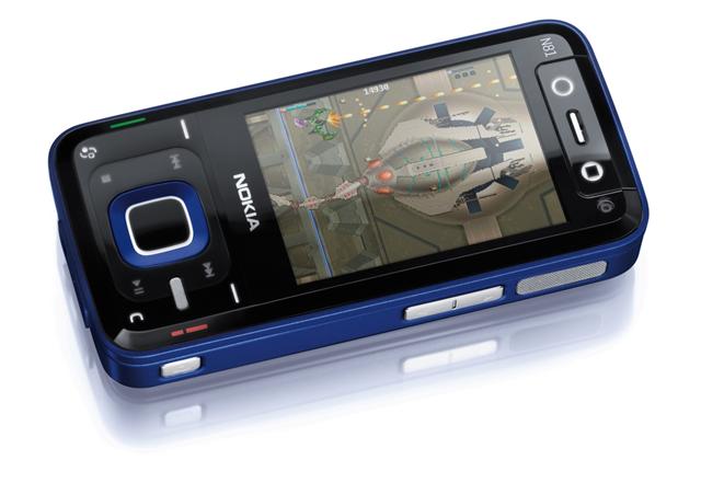 The Nokia N81 multimedia handset
