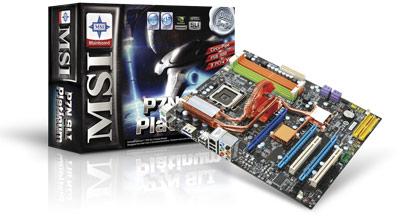 MSI P7N SLI Platinum motherboard<br>