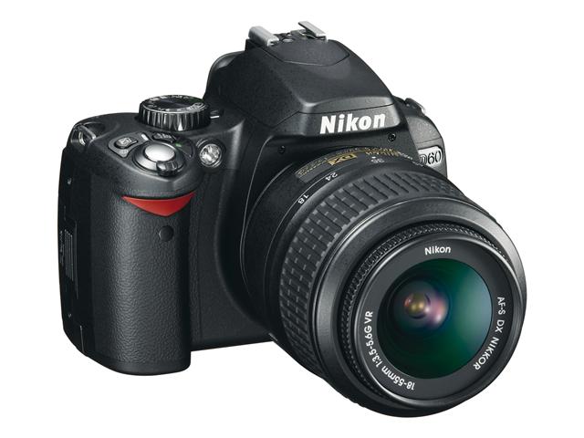 Nikon D60 digital SLR camera