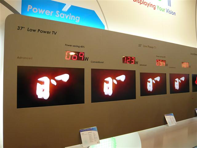 Display Taiwan 2008: CPT's power saving technologies