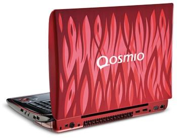 Toshiba Qosmio X305 notebook featuring Nvidia's latest GeForce 9M series GPUs