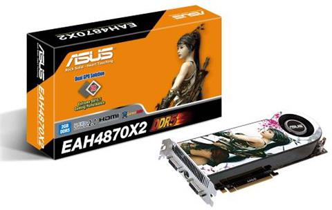 Asustek EAH4870X2 series graphics card