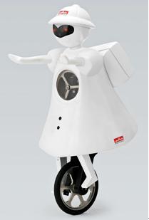 Murata develops Murata Girl, a unicycle-riding robot