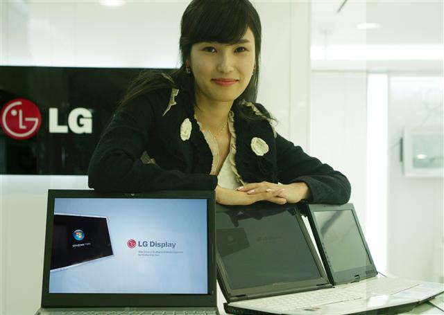 LG Display privacy protection LCD panels for notebooks