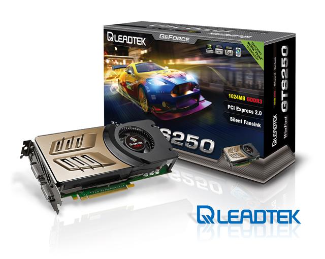 Leadtek WinFast GTS 250 graphics card