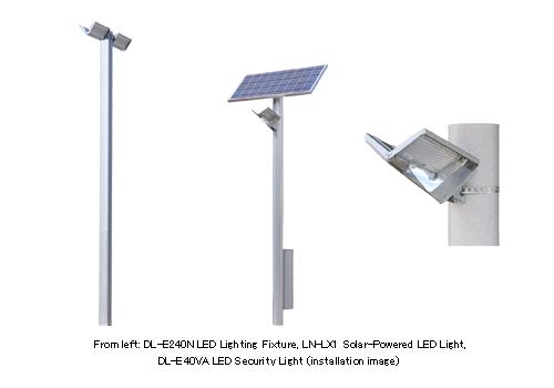 Sharp LED streetlamp