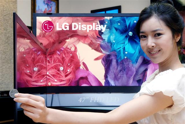 LG Display 5.9mm-thick LED-backlit TV Panel