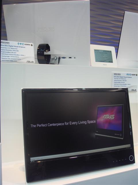 Computex 2009: Asustek unveils ultra-slim LCD display with 19mm profile