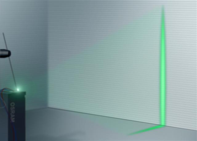 Osram 50mW direct emitting green InGaN laser