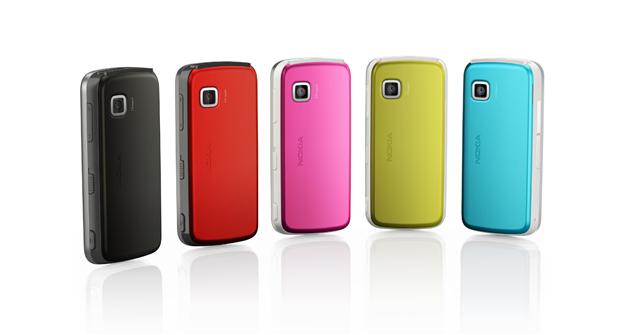 Nokia colorful handsets 5230