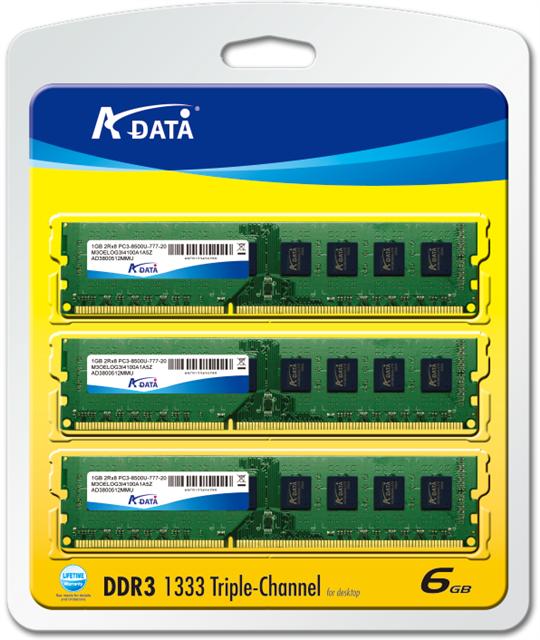 A-Data announces new DDR3 modules