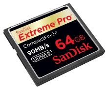 SanDisk 64GB CompactFlash card