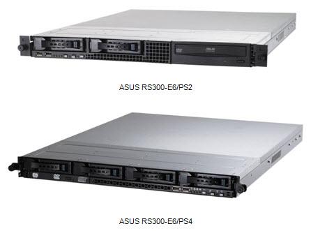 Asustek RS300-E6 series servers