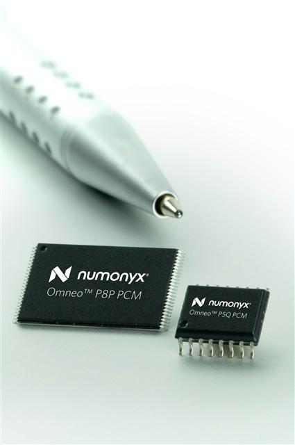 Numonyx Omneo phase change memory