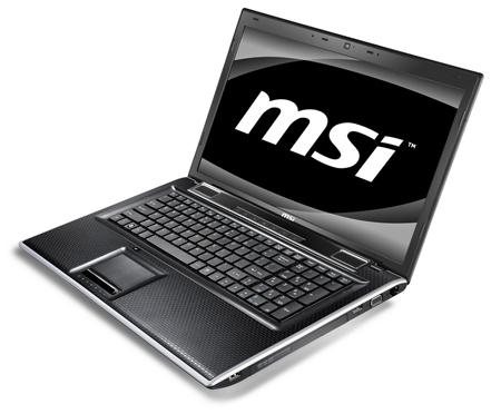 MSI 17-inch notebook