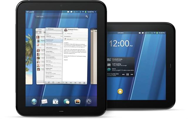 HP WebOS-based TouchPad tablet PC