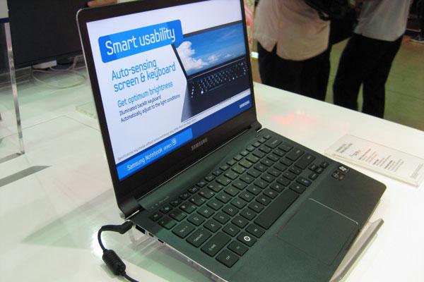 Samsung's 13-inch, 1.16kg Series 9 ultrabook