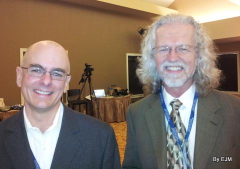 Dennis Yost, president and CEO of Cavendish Kinetics and Larry Morrell, executive vice president, Cavendish Kinetics