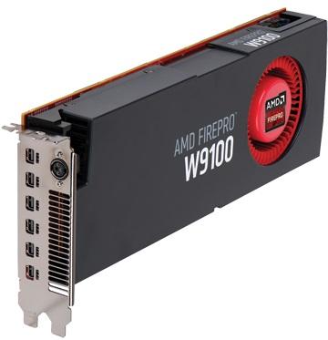 AMD FirePro W9100 graphics card with 32GB memory