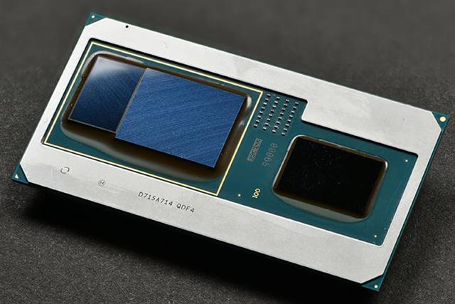 Intel eighth-generation Core processor with integrated Radeon RX Vega M GPU
