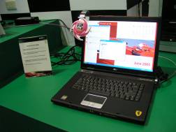 Acer Ferrari 4000, with AMD Turion 64
