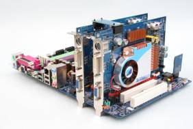 Albatron K8SLI motherboard with SLI dual graphics cards and Albatron BIOS security (ABS)