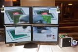 AMD's new embedded platform allows the system to output image onto four monitors