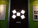 Japan-based Lumiotec showcasing its OLED panel with thickness of 3.9mm.