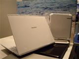 Pegatron showcased several CULV-based ultra-thin notebooks, netbooks and nettops at ISS