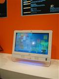 eTurbo Touch showcasing all-in-one PCs equiped with anolog matrix resistive (AMR) touch panel