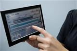 Capacitive touch panel production towards medium- to large-size