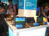 Intel displaying Atom-based netbooks