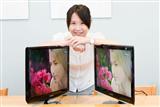 Samsung 23-inch white LED-backlit monitor, the XL2370
