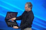 David Perlmutter, executive vice president and general manager, Architecture Group of Intel, demos
