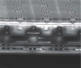 Cross-section view of IMEC integrated micro-mirror array