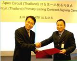 Apex Circuit signs emergin stock contract with KGI