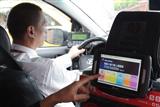 Vmax integrated WiMAX/GPS Internet device on board a Taipei taxi