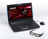 Asustek 15.6-inch 3D notebook, the G51J 3D, featuring Nvidia 3D Vision technology