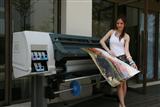 HP 60-inch large-format color inkjet printer Designjet L25500