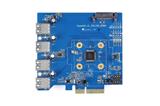 Etron��s EJ198 USB 3.0 Host Controller IC conforms to PCIe Gen2 and USB 3.0 standards to support an 