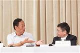 The chairmen of Foxconn and SPIL present