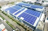 Rooftop PV system at AUO factory in the Tainan Technology Park
