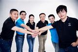 Horizon Robotics CEO Yu Kai (third from right) and his management team members